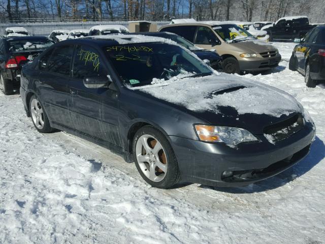 4S3BL676676213250 - 2007 SUBARU LEGACY GT BLACK photo 1