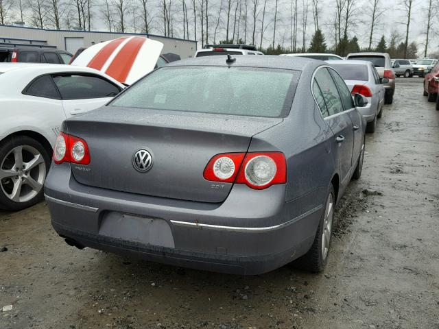 WVWAK73C78E198877 - 2008 VOLKSWAGEN PASSAT KOM GRAY photo 4