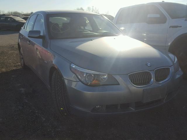 WBANE73517CM46297 - 2007 BMW 530 I SILVER photo 1