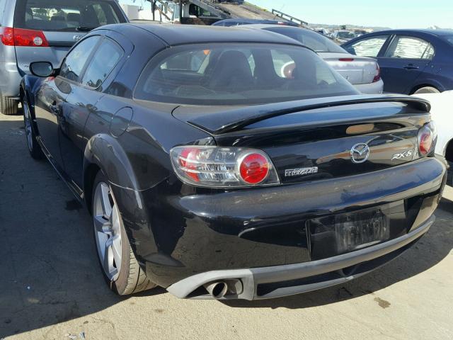 JM1FE17NX40120574 - 2004 MAZDA RX8 BLACK photo 3