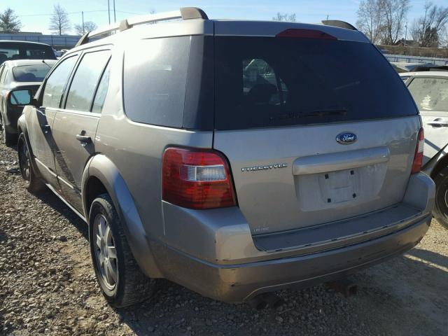 1FMZK01116GA41466 - 2006 FORD FREESTYLE TAN photo 3