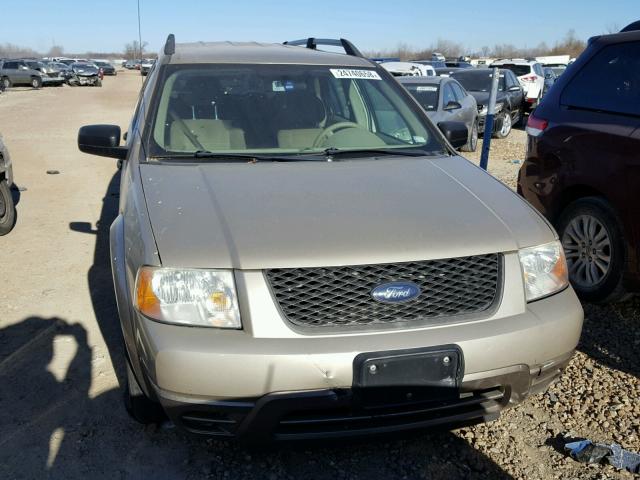 1FMZK01116GA41466 - 2006 FORD FREESTYLE TAN photo 9