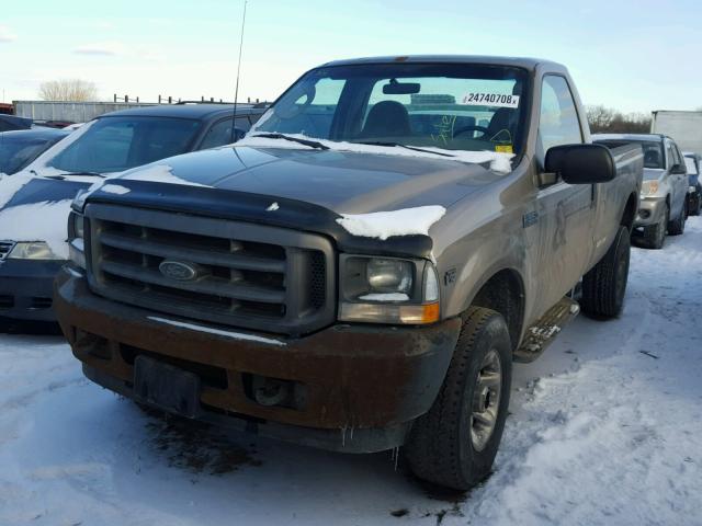 1FTSF31S33EB58204 - 2003 FORD F350 SRW S BEIGE photo 2