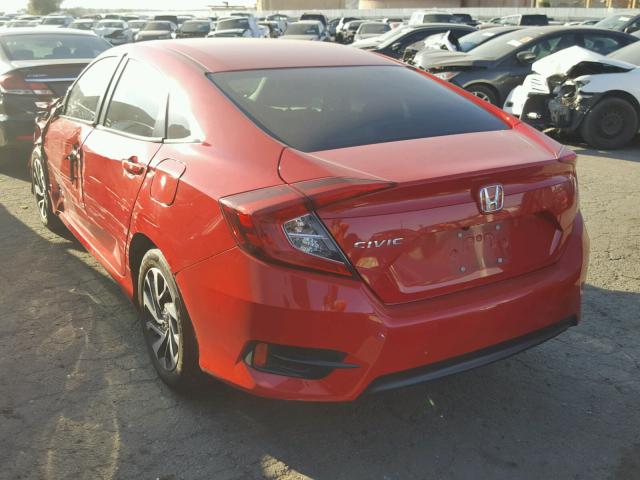 2HGFC2F72GH527644 - 2016 HONDA CIVIC EX წითელი ფოტო 3