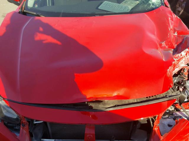 2HGFC2F72GH527644 - 2016 HONDA CIVIC EX წითელი ფოტო 7