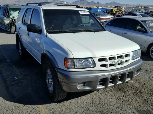 4S2CK58W714325501 - 2001 ISUZU RODEO S WHITE photo 1