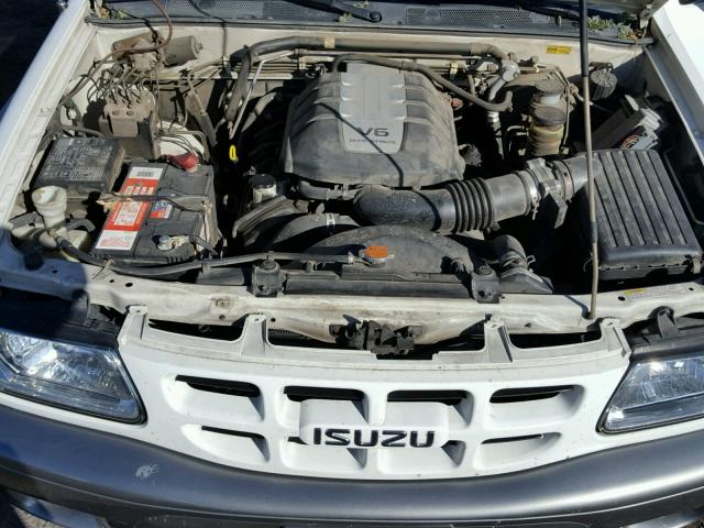 4S2CK58W714325501 - 2001 ISUZU RODEO S WHITE photo 7