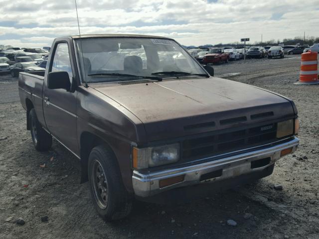 1N6ND11S2KC411401 - 1989 NISSAN D21 SHORT BURGUNDY photo 1