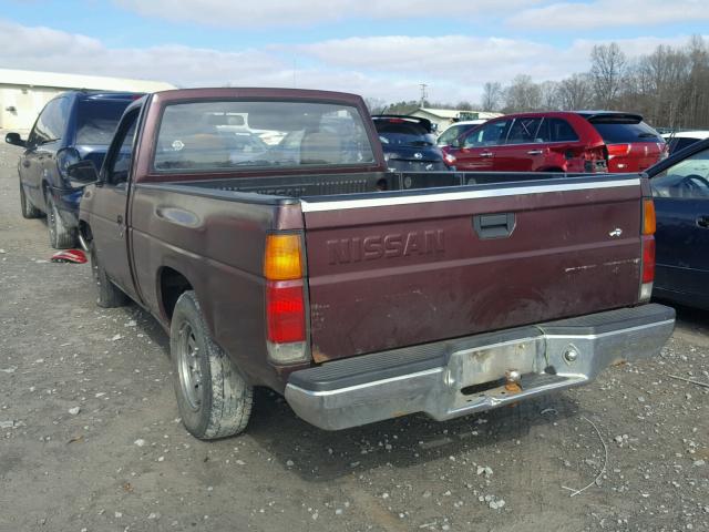 1N6ND11S2KC411401 - 1989 NISSAN D21 SHORT BURGUNDY photo 3