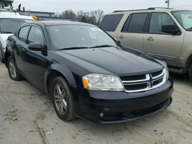 1C3CDZCG7DN508087 - 2013 DODGE AVENGER SX BLACK photo 1