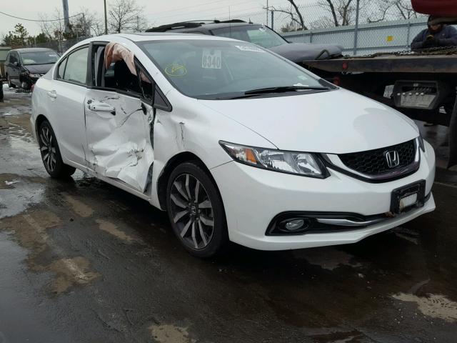 19XFB2F91FE274393 - 2015 HONDA CIVIC EXL 白色 照片 1