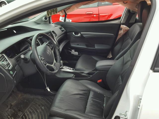19XFB2F91FE274393 - 2015 HONDA CIVIC EXL 白色 照片 5