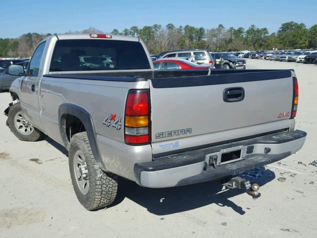 3GTEK14V06G202725 - 2006 GMC NEW SIERRA TAN photo 3