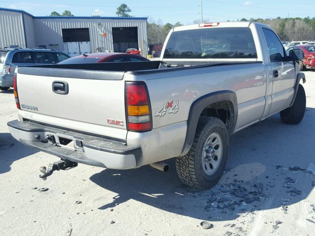 3GTEK14V06G202725 - 2006 GMC NEW SIERRA TAN photo 4