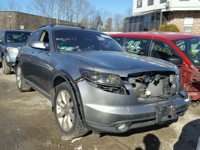 1RRAS08W13X001715 - 2004 INFINITI FX35 GRAY photo 1