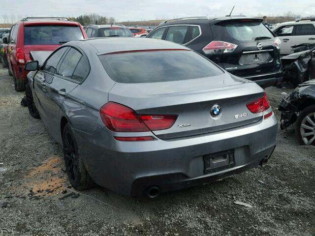 WBA6D2C58GGT65624 - 2016 BMW 640 XI CHARCOAL photo 3