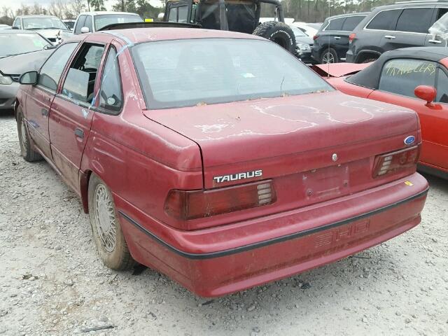 1FACP54Y7LA224098 - 1990 FORD TAURUS SHO RED photo 3