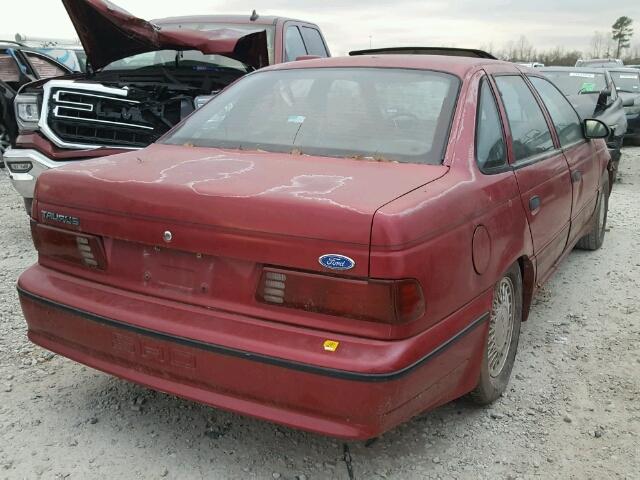 1FACP54Y7LA224098 - 1990 FORD TAURUS SHO RED photo 4