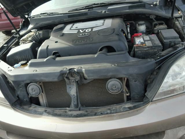 KNDJC733155432150 - 2005 KIA SORENTO EX BLACK photo 7