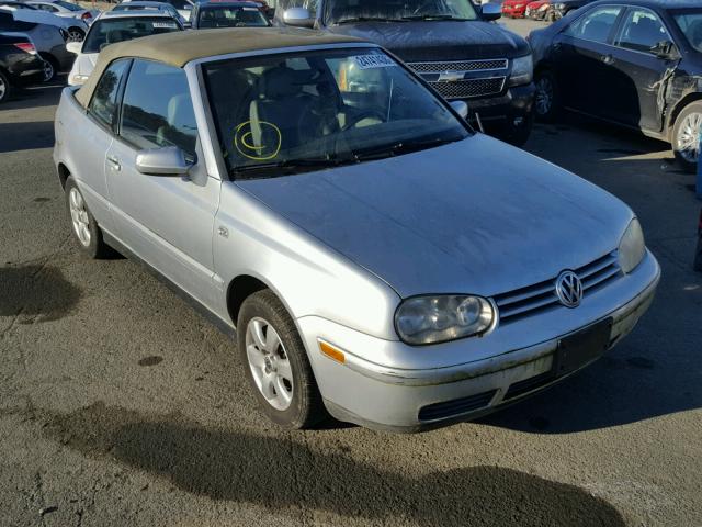 3VWDC21V32M806037 - 2002 VOLKSWAGEN CABRIO GLX 银色 照片 1