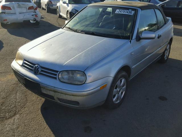 3VWDC21V32M806037 - 2002 VOLKSWAGEN CABRIO GLX 银色 照片 2