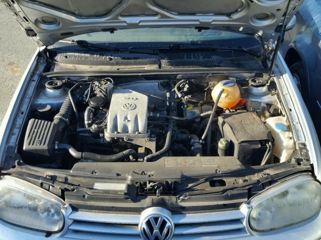 3VWDC21V32M806037 - 2002 VOLKSWAGEN CABRIO GLX SILVER photo 7