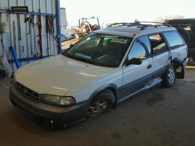 4S3BG4857T6986463 - 1996 SUBARU LEGACY OUT WHITE photo 2