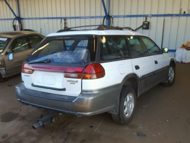 4S3BG4857T6986463 - 1996 SUBARU LEGACY OUT WHITE photo 4