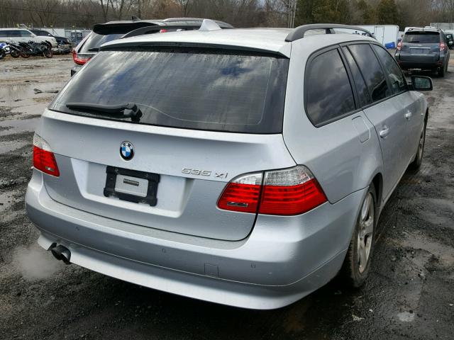 WBAPT73528CX00079 - 2008 BMW 535 XI SILVER photo 4