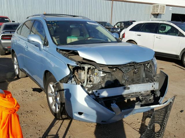 JTJZK1BA8A2403210 - 2010 LEXUS RX 350 BLUE photo 1