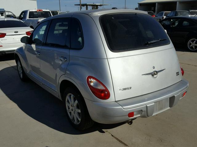 3A4FY58B47T582083 - 2007 CHRYSLER PT CRUISER SILVER photo 3