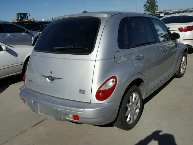 3A4FY58B47T582083 - 2007 CHRYSLER PT CRUISER SILVER photo 4