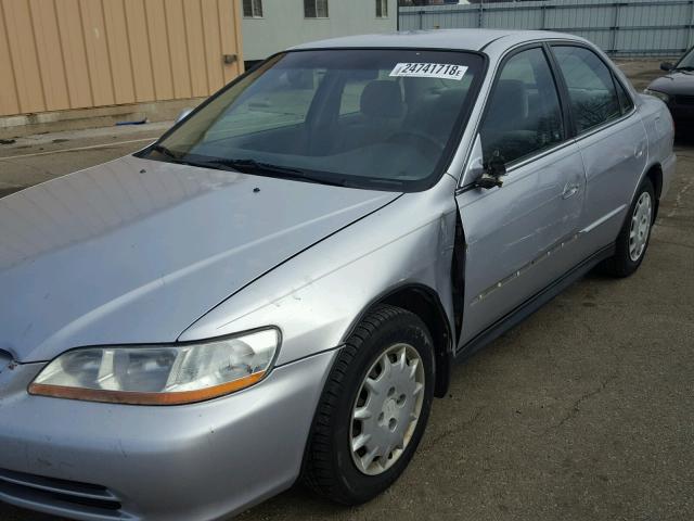 1HGCG56481A055387 - 2001 HONDA ACCORD LX SILVER photo 9