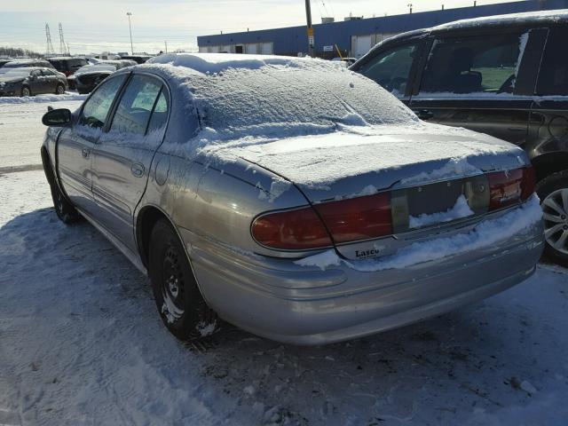 1G4HP52K84U237825 - 2004 BUICK LESABRE CU BLUE photo 3