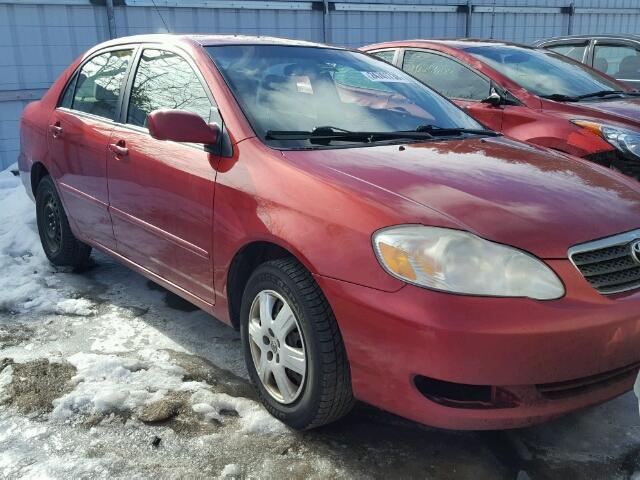 2T1BR32E66C559382 - 2006 TOYOTA COROLLA CE RED photo 1