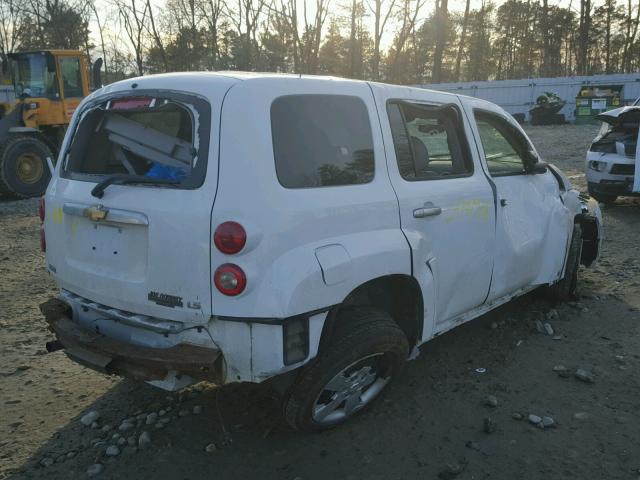 3GNDA13D66S673015 - 2006 CHEVROLET HHR LS WHITE photo 4