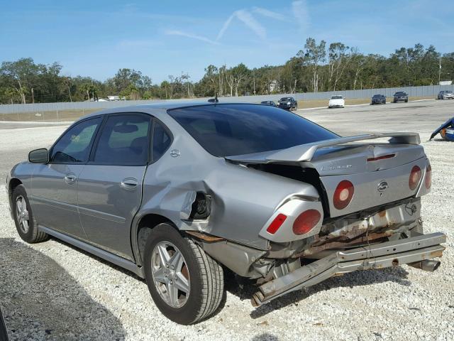 2G1WH52K259388918 - 2005 CHEVROLET IMPALA LS SILVER photo 3