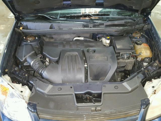 1G1AL18F787255234 - 2008 CHEVROLET COBALT LT BLUE photo 7