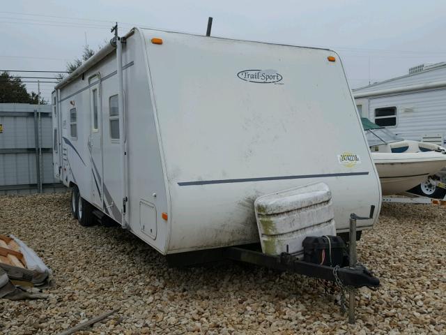 4WYT34F2961207871 - 2006 TRAIL KING TRAILER WHITE photo 1