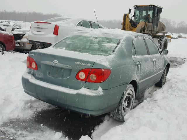 2T1BR32E87C739951 - 2007 TOYOTA COROLLA CE GREEN photo 4