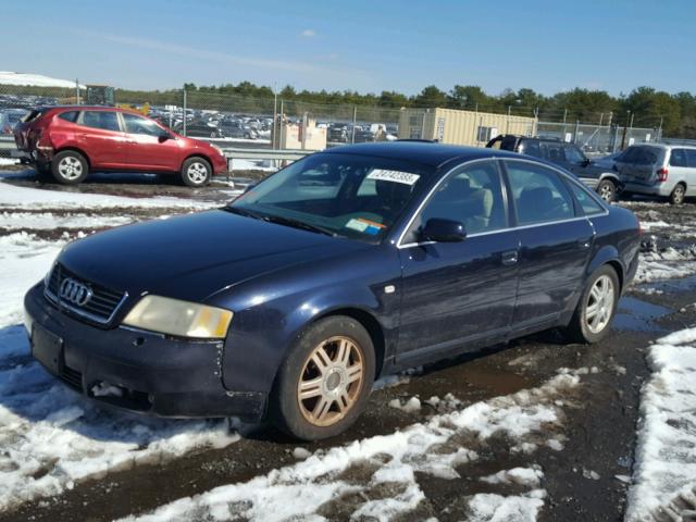 WAUED64B01N071676 - 2001 AUDI A6 2.7T QU BLUE photo 2