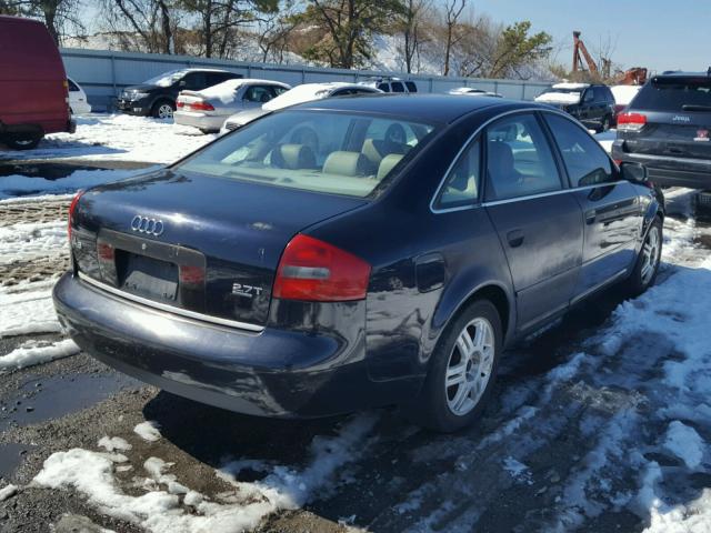 WAUED64B01N071676 - 2001 AUDI A6 2.7T QU BLUE photo 4