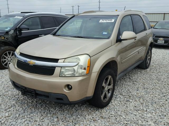 2CNDL63FX76044807 - 2007 CHEVROLET EQUINOX LT TAN photo 2