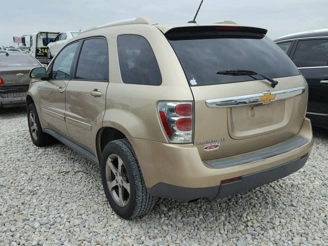 2CNDL63FX76044807 - 2007 CHEVROLET EQUINOX LT TAN photo 3