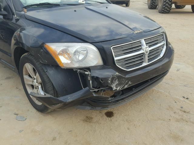 1B3CB4HA9AD652252 - 2010 DODGE CALIBER SX BLACK photo 9