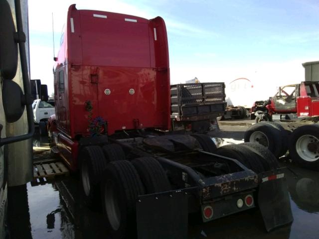 1XP4D49X6DD190848 - 2013 PETERBILT 587 RED photo 3