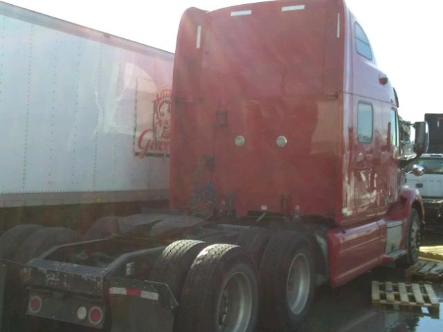 1XP4D49X6DD190848 - 2013 PETERBILT 587 RED photo 4