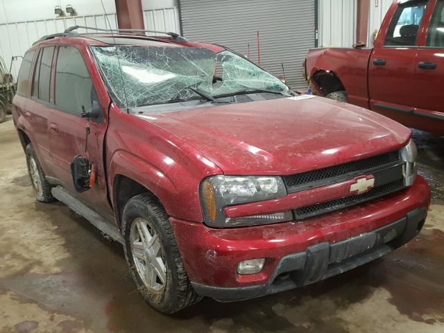 1GNDT13S532373532 - 2003 CHEVROLET TRAILBLAZE RED photo 1