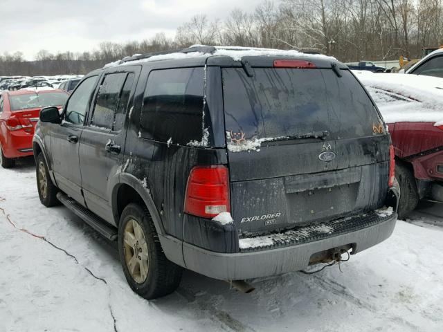 1FMZU73K84UA73550 - 2004 FORD EXPLORER X BLACK photo 3