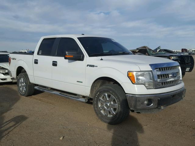 1FTFW1ET2EKF36929 - 2014 FORD F150 SUPER WHITE photo 1